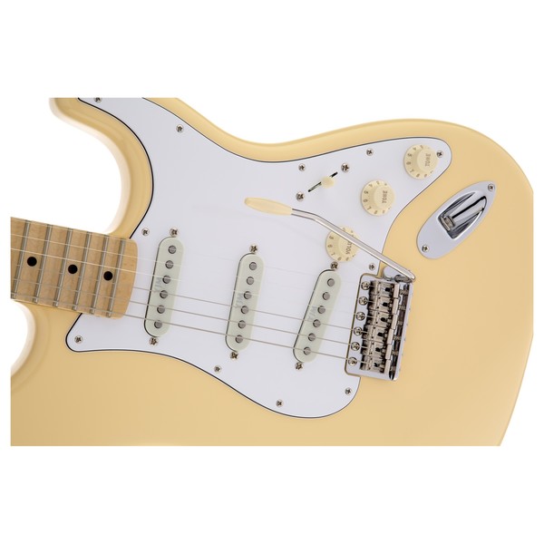 YJM308W / YNGWIE MALMSTEEN　 White Fender Yngwie Malmsteen Stratocaster Vintage White (SN