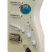 Fender Jimmie Vaughan Tex-Mex Stratocaster Guitar, Olympic White