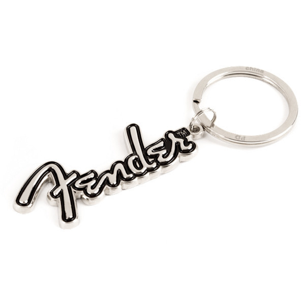 Fender Logo Keychain, Black