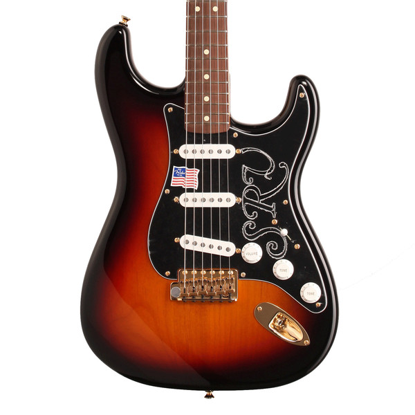 Fender Stevie Ray Vaughan Stratocaster, 3-Colour Sunburst | Gear4music