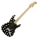 Fender Buddy Guy Polka Dot Stratocaster Guitar, Black/White Dots