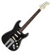 Fender Kenny Wayne Shepherd Stratocaster, Black with Racing Stripes