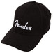 Fender Logo Stretch Cap, Black, S/M