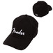 Fender Logo Stretch Cap, Black, S/M