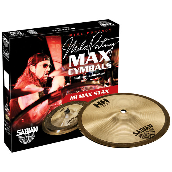 Sabian HH High Max Stax Cymbal Pack, 8'' China, 8'' Splash
