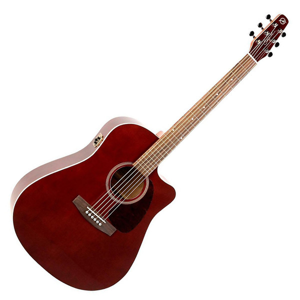 Seagull Entourage Burgundy CW GT QI Electro Acoustic Guitar