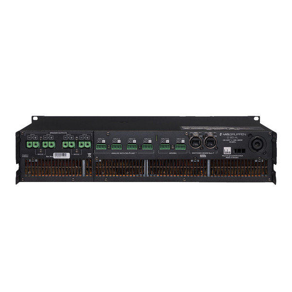 Lab Gruppen D80:4L Amplifier (Back)