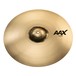 Sabian AAX 20'' Suspended Cymbal, Brilliant Finish - angle