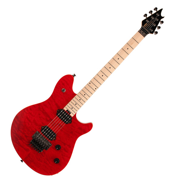 EVH Wolfgang WG Standard Electric Guitar, Transparent Red