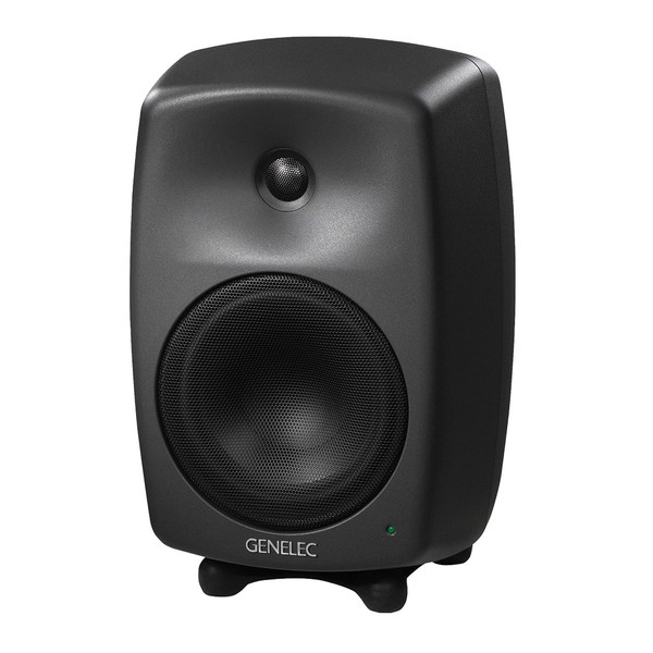 Genelec 8040B Bi-Amped Studio Monitor, Black (Single)