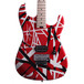 EVH Stripe Series Electric Guitar, Red with Black Stripes