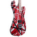 EVH Stripe Series Electric Guitar, Red with Black Stripes