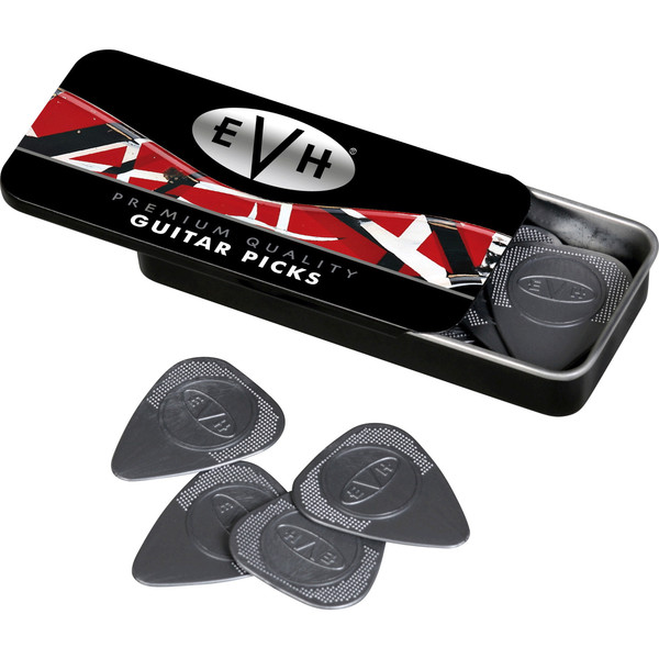 EVH Eddie Van Halen Signature Picks and Tin, 0.6mm (12 Pack)