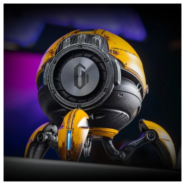 Gravastar Mars Pro V2 Bluetooth Speaker, War Damaged Yellow - Lifestyle 4