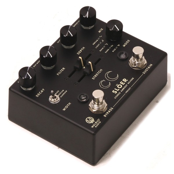 Walrus Audio Slöer Stereo Ambient Reverb, Svart - Brukt | Gear4music