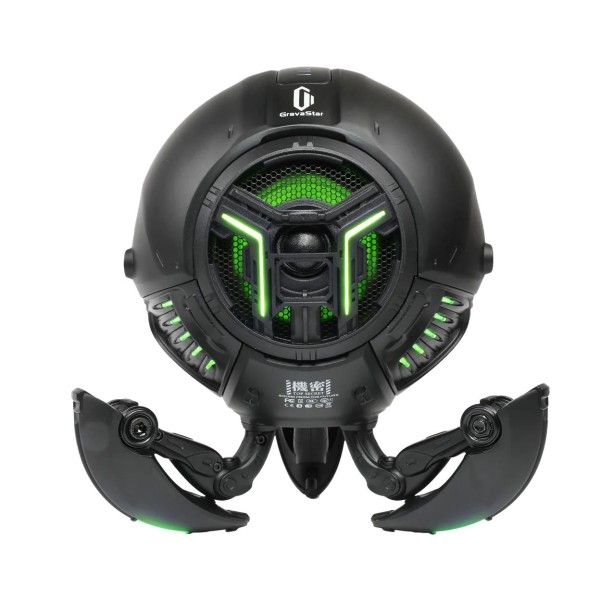 Mars Pro V2 Bluetooth Speaker, Black - Front