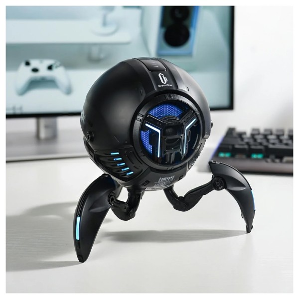 Gravastar Mars Pro V2 Bluetooth Speaker, Matte Black - Lifestyle