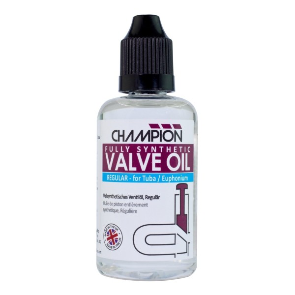 Champion Premium Fully Synthetic Valve Oil, Regular, 50ml - Main