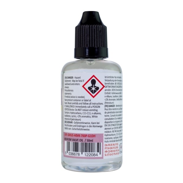 Champion Premium Fully Synthetic Valve Oil, Light, 50ml