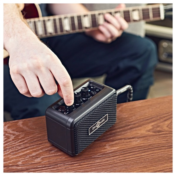 Mini Guitar Amplifier with Bluetooth by Gear4music