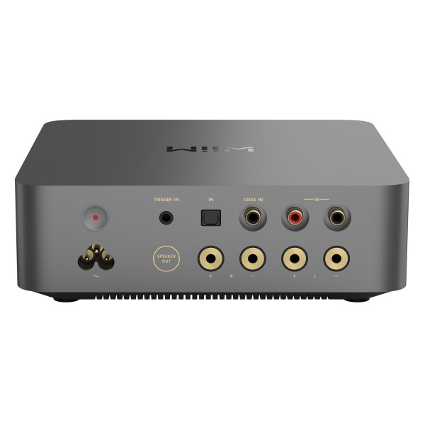 WiiM Vibelink Amplifier, Space Grey - rear 