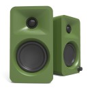 Kanto Ora Powered Reference Desktop Speakers with Bluetooth, Moss