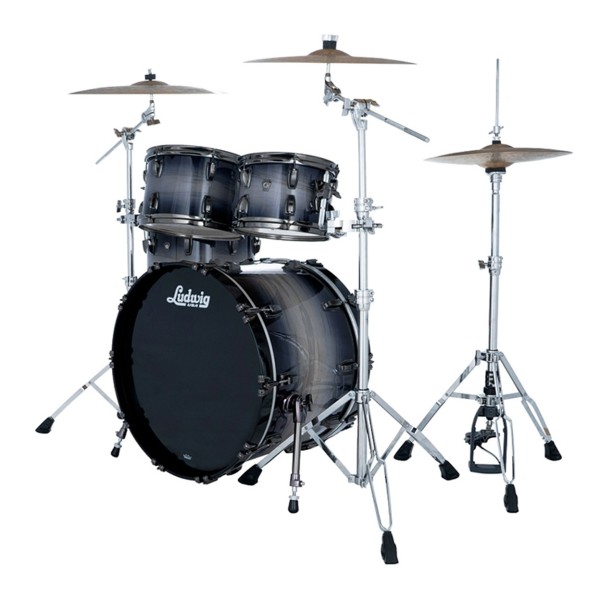 Ludwig Classic Maple Exotic 22" Studio 3pc Shell Pack, Nocturne Burst