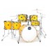 DISC Mapex Mars Birch 22'' 6pc Crossover Shell Pack, Sunflower Sparkle