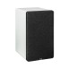 ELAC Debut ConneX DCB61 Active Speakers (Pair), White - Angled, grille attached