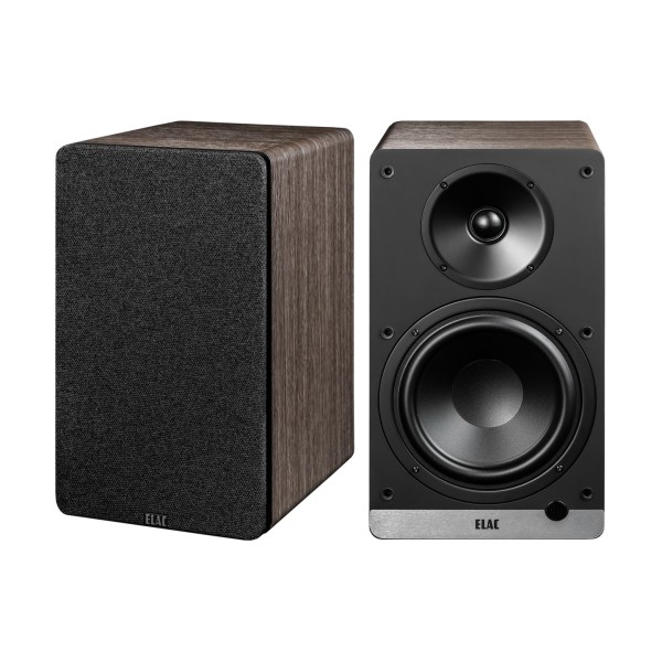 ELAC Debut ConneX DCB61 Active Speakers (Pair), Walnut