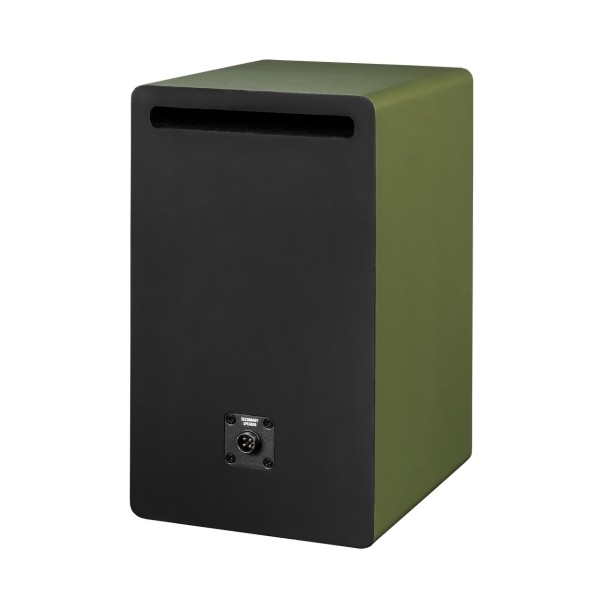 ELAC Debut ConneX DCB61 Active Speakers (Pair), Olive - Passive speaker rear view