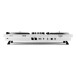 T7 Motorised DJ Controller, White - Rear