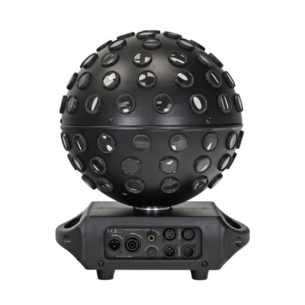 Equinox Asteroid RGBW LED Mirrorball Effect Light Back