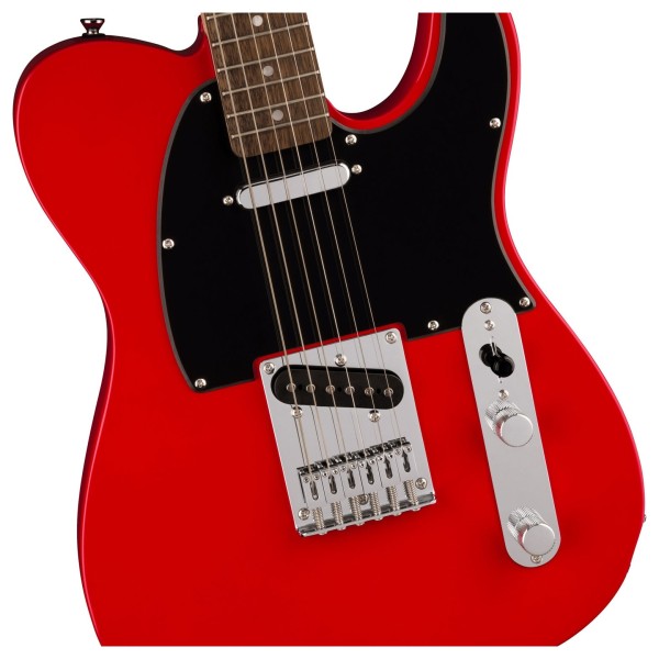 Squier Sonic Telecaster LRL, Torino Red hardware
