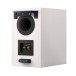 KEF Q1 Meta Bookshelf Speaker, Satin White - Rear