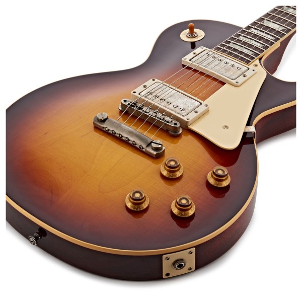 Gibson Custom 1958 Les Paul Standard Reissue Ultra Light Aged, Bourbon Burst #85173 - body 