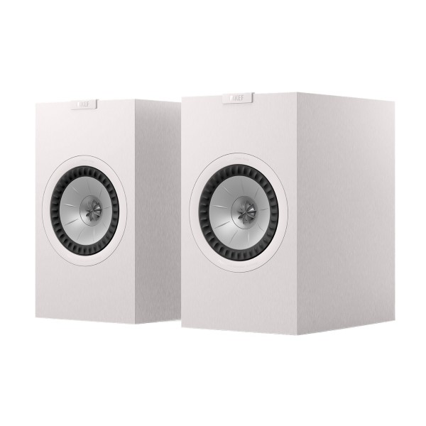 KEF Q3 Meta Bookshelf Speakers (Pair), Satin White
