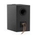 KEF Q3 Meta Bookshelf Speakers (Pair), Satin Black - Rear view