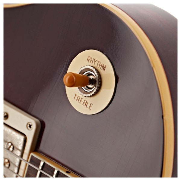 Gibson Custom 1958 Les Paul Standard Reissue Ultra Light Aged, Bourbon Burst #85173 - switch 