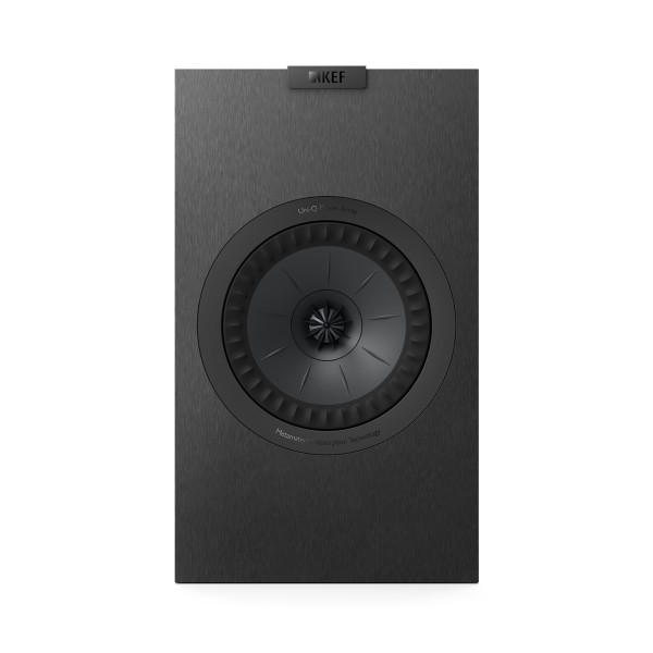 KEF Q3 Meta Bookshelf Speaker, Satin Black - Front