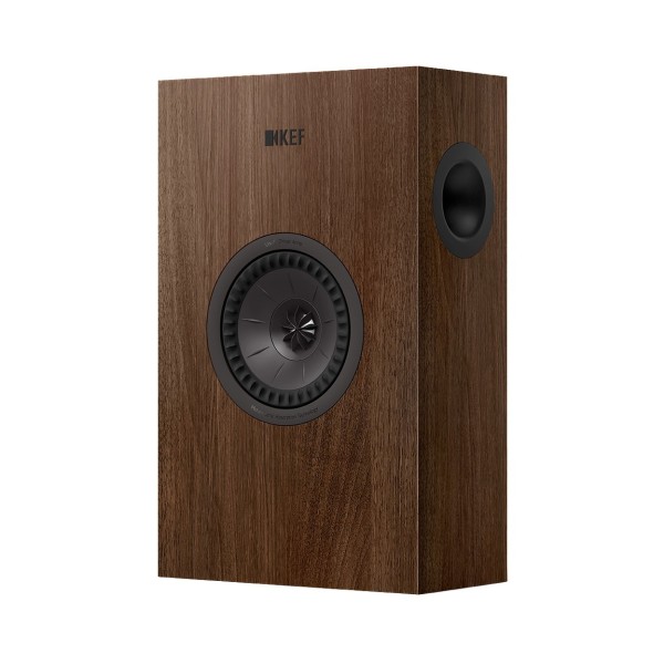 KEF Q4 Meta On-Wall Speaker (Single), Walnut