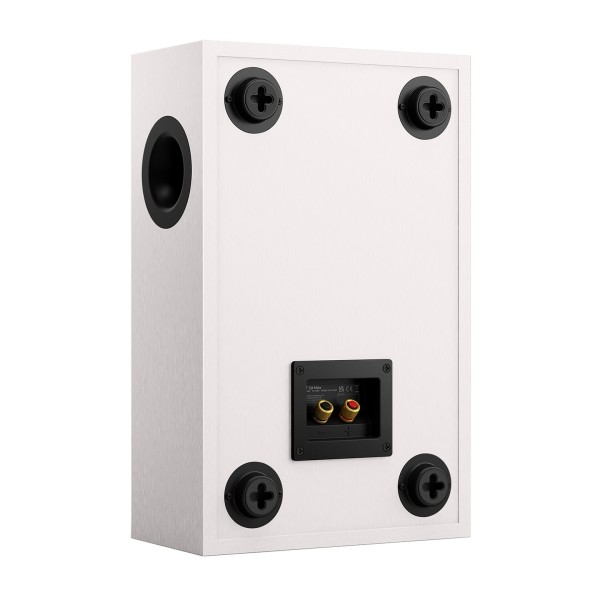 KEF Q4 Meta On-Wall Speaker (Single), Satin White - Rear view