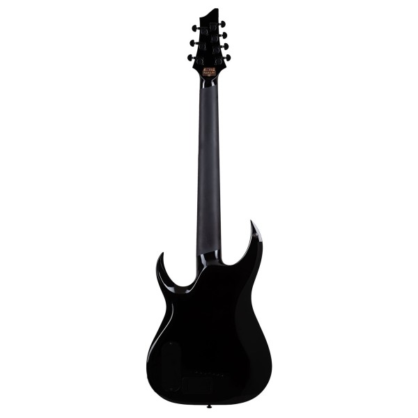 Schecter Sunset 7 String, Red Dawn - back 