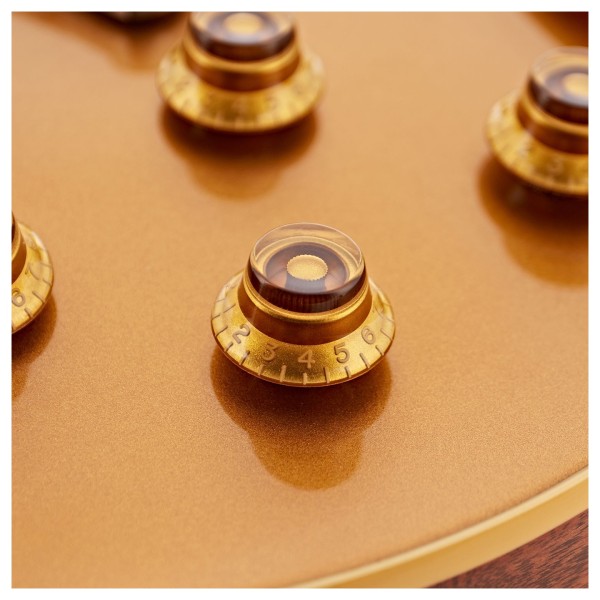 Gibson Custom 1956 Les Paul Goldtop Reissue VOS #64586 - knobs 