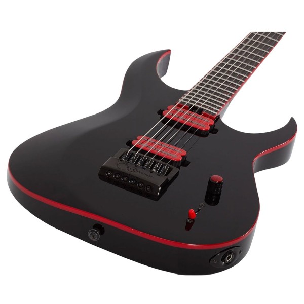 Schecter Sunset EverTune, Red Dawn - body 