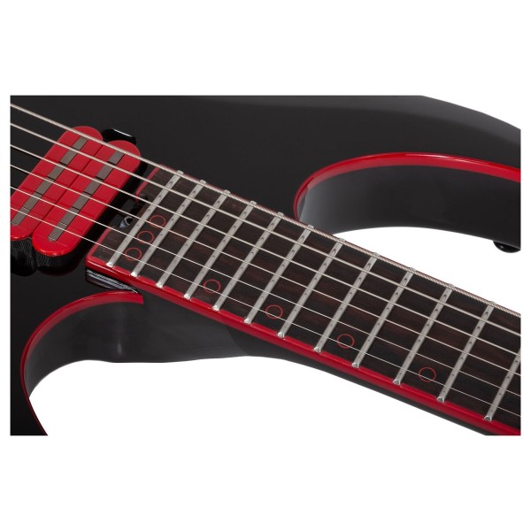 Schecter Sunset EverTune, Red Dawn - neck 