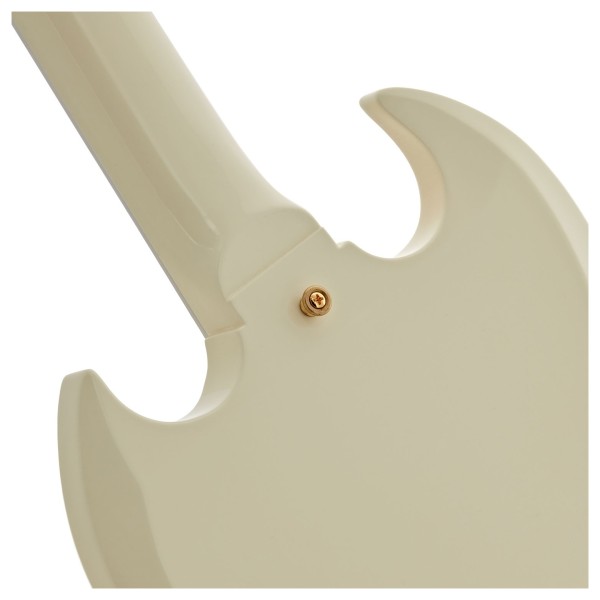 Gibson Custom 1963 Les Paul SG Custom Reissue Maestro VOS, Classic White #406303 - body back 