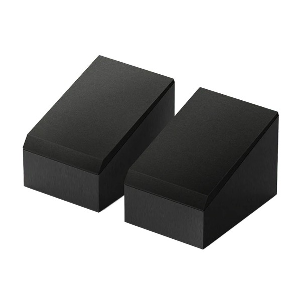 KEF Q8 Meta Dolby Atmos Speakers (Pair), Satin Black - Grilles attached