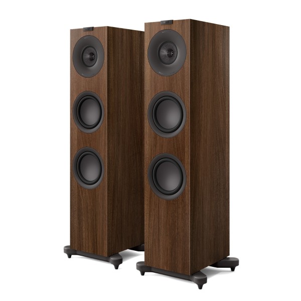 KEF Q7 Meta Floorstanding Speakers (Pair), Walnut