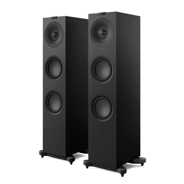KEF Q7 Meta Floorstanding Speakers (Pair), Satin Black